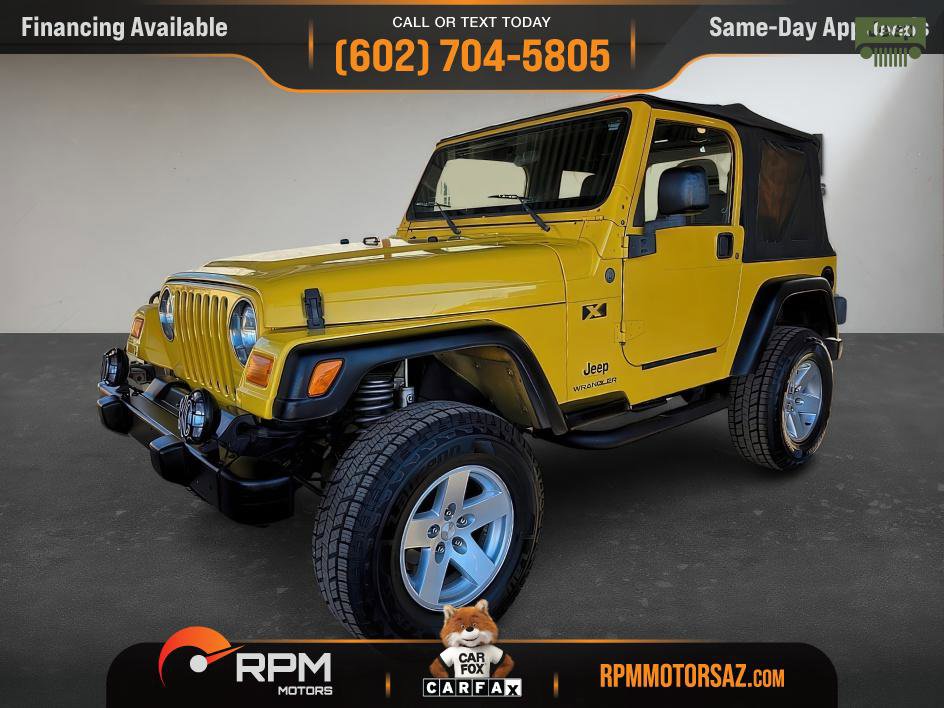 Used 2004 Jeep Wrangler X w/ Full Face Tire & Wheel Group image 3