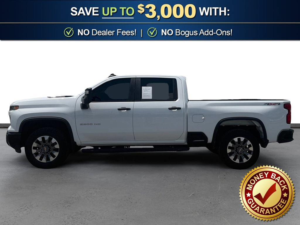 Used 2024 Chevrolet Silverado 2500 Custom w/ Custom Value Package AWD/4WD image 2