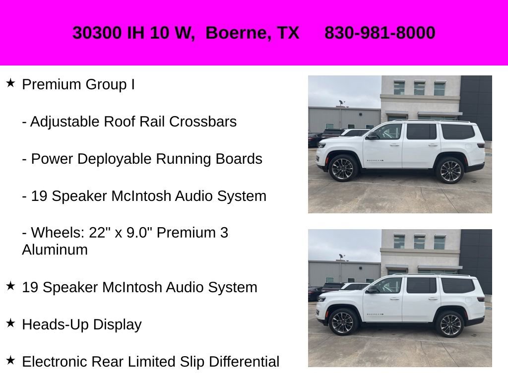 Used 2023 Jeep Wagoneer Series III w/ Premium Group I image 20