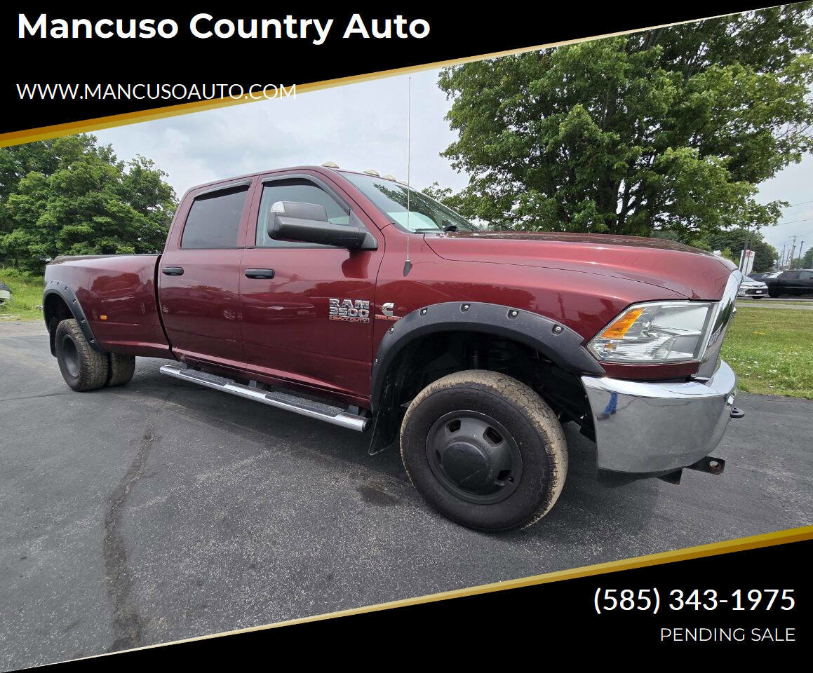 Used 2016 RAM 3500 Tradesman w/ Chrome Appearance Group