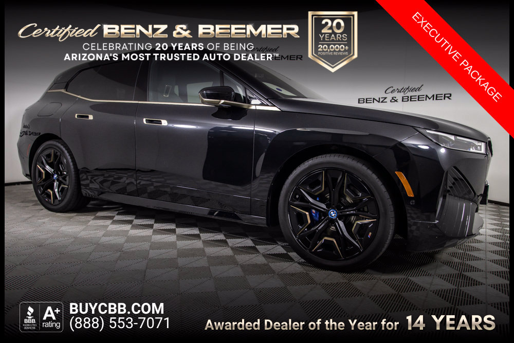 Used 2023 BMW iX M60 w/ Executive Package AWD/4WD image 1
