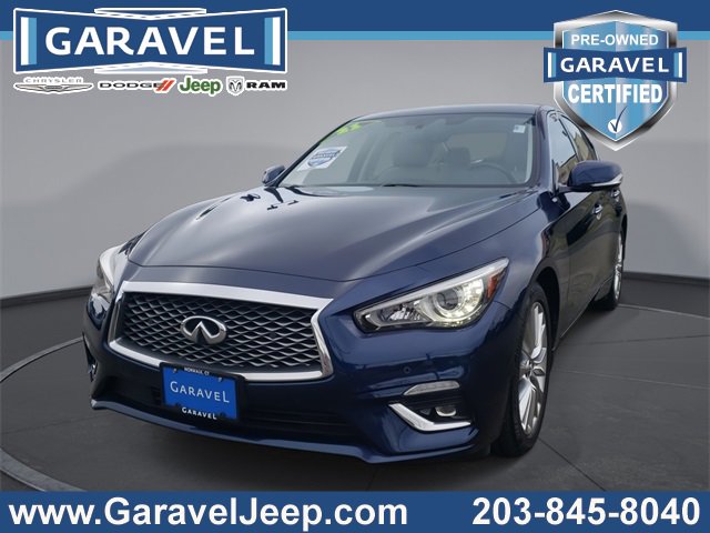 Used 2021 INFINITI Q50 Luxe w/ Cargo Package