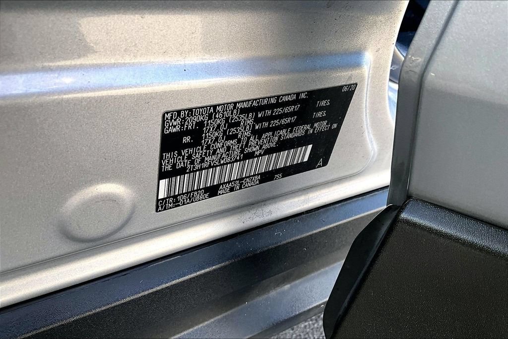Used 2020 Toyota RAV4 LE w/ All Weather Liner Package FWD image 17