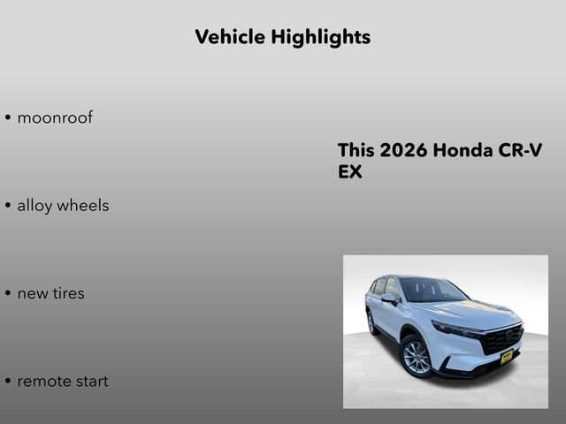 New 2026 Honda CR-V EX image 15