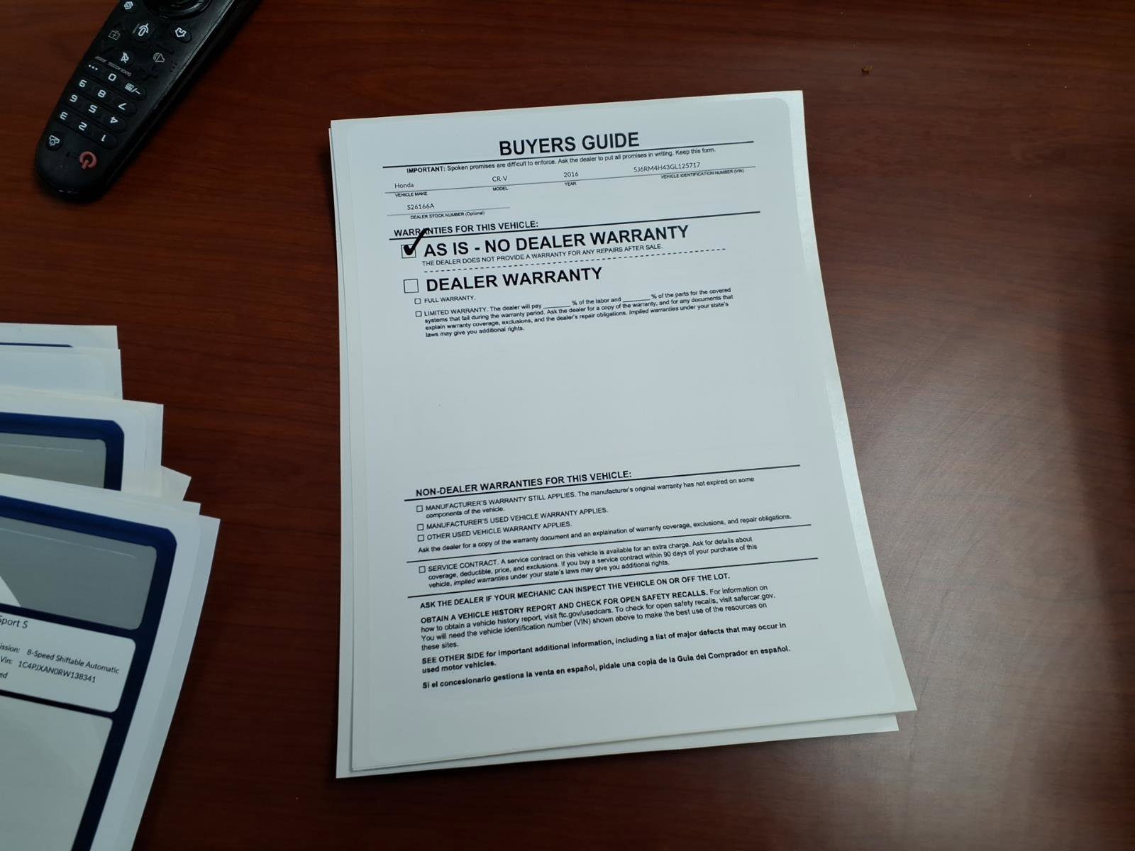 Used 2016 Honda CR-V SE image 30