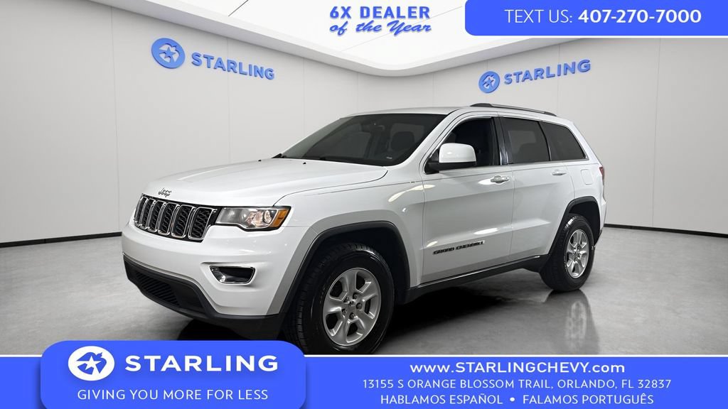 Used 2017 Jeep Grand Cherokee Laredo w/ Quick Order Package 2BE RWD image 1