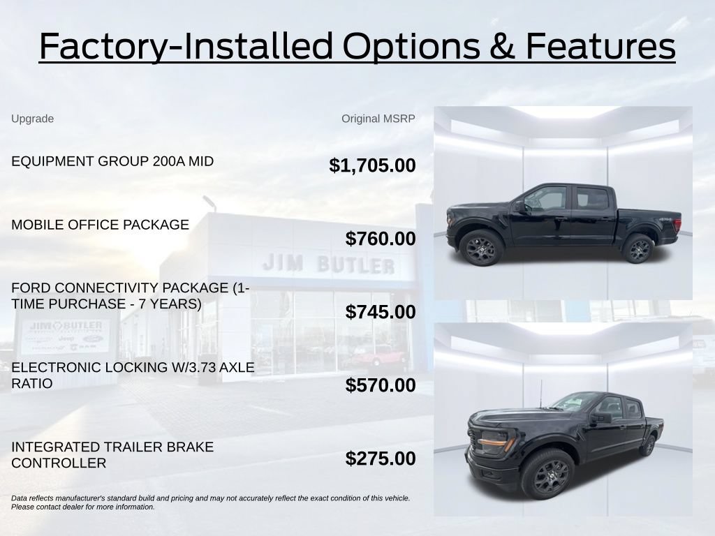 Used 2026 Ford F150 STX w/ Equipment Group 200A AWD/4WD image 3