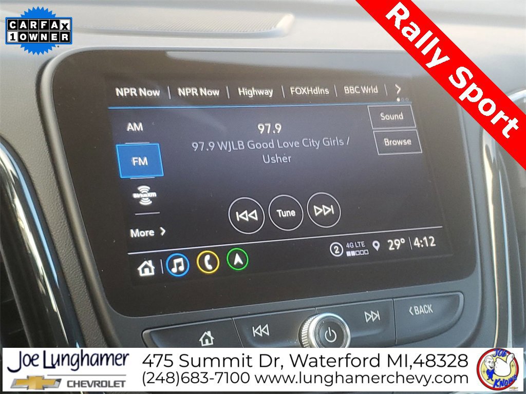 Used 2022 Chevrolet Equinox RS w/ RS Leather Package image 13
