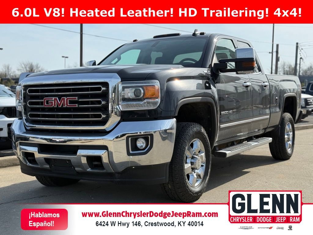 Used 2017 GMC Sierra 2500 SLT w/ Snow Plow Prep Package AWD/4WD image 1