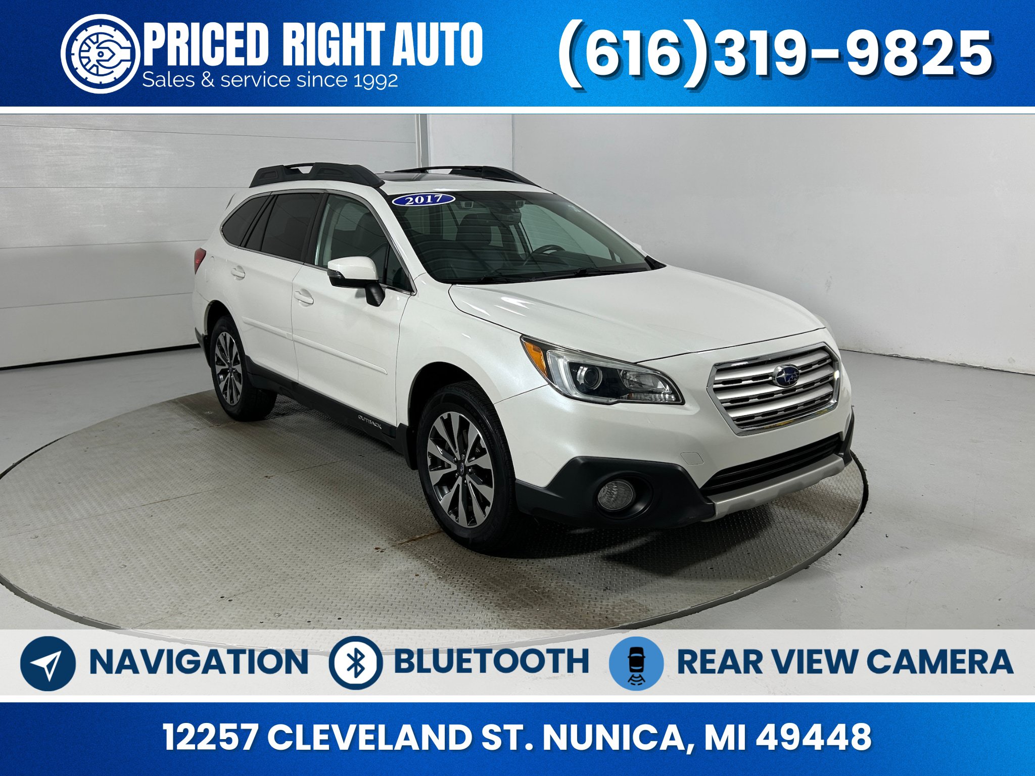 Used 2017 Subaru Outback 2.5i Limited