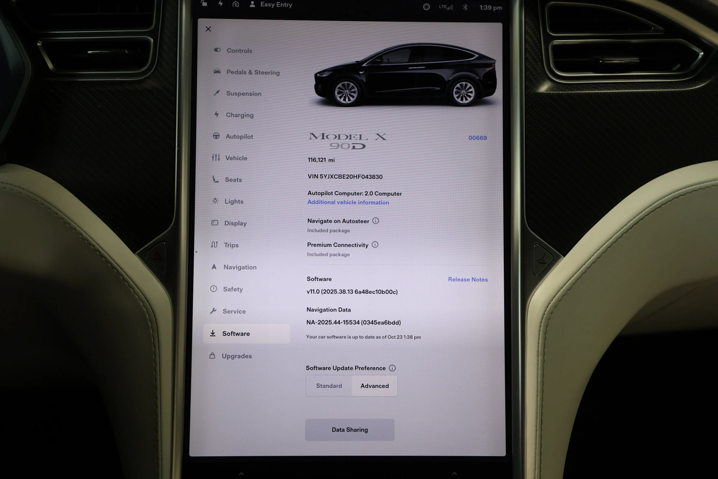 Used 2017 Tesla Model X 90D AWD/4WD image 59
