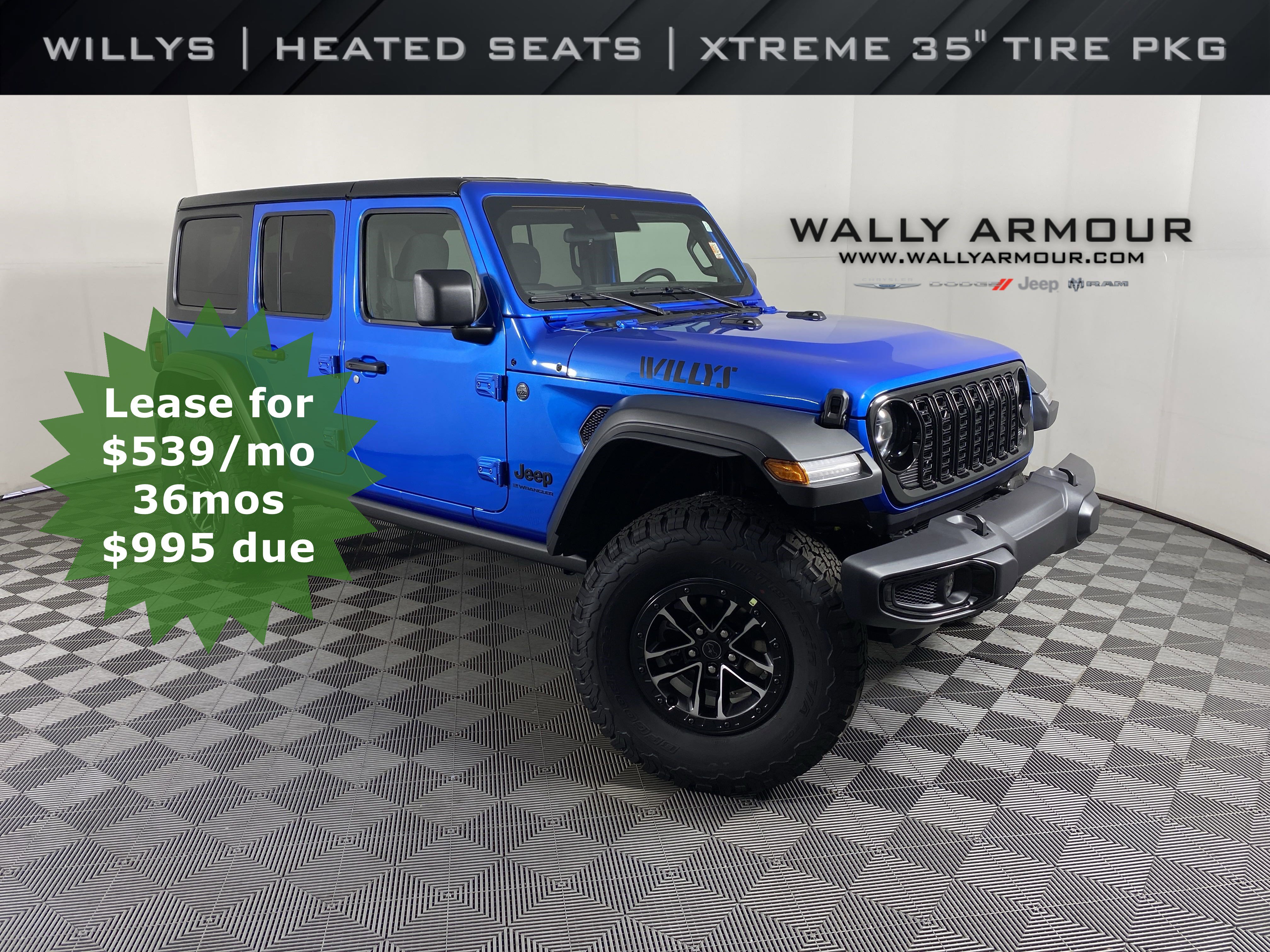 New 2025 Jeep Wrangler Willys