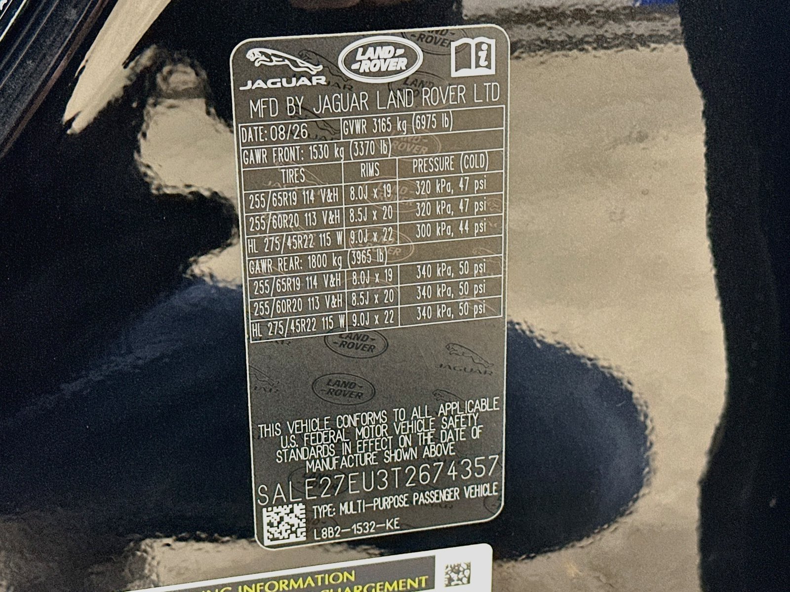 New 2026 Land Rover Defender 110 X-Dynamic SE AWD/4WD image 49