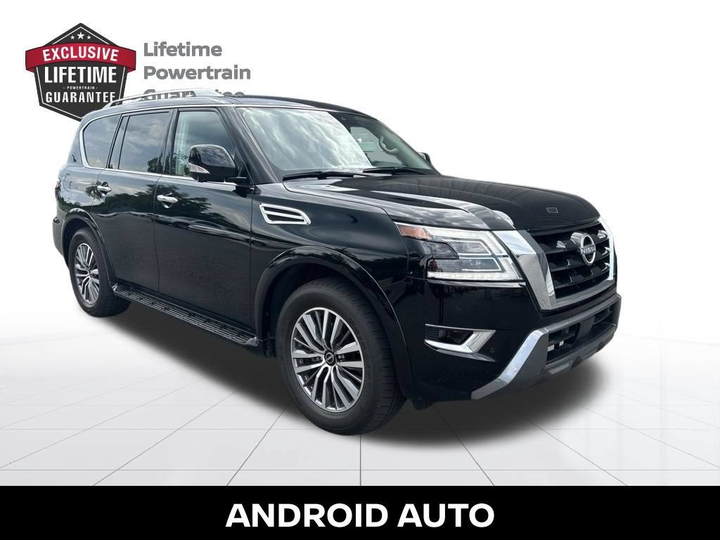 Certified 2024 Nissan Armada SL w/ Captain's Chairs Package RWD image 9