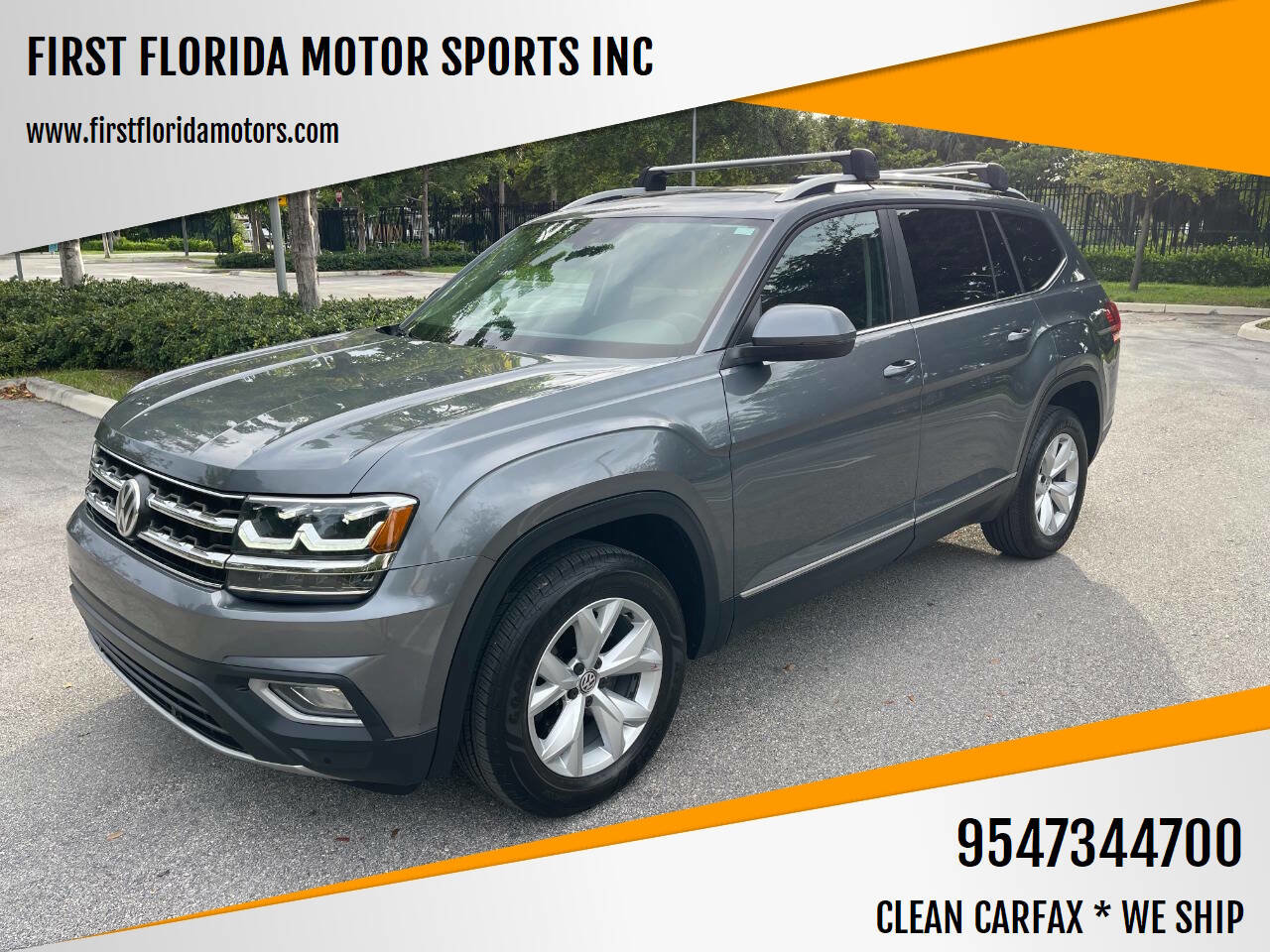 Used 2018 Volkswagen Atlas SEL image 3