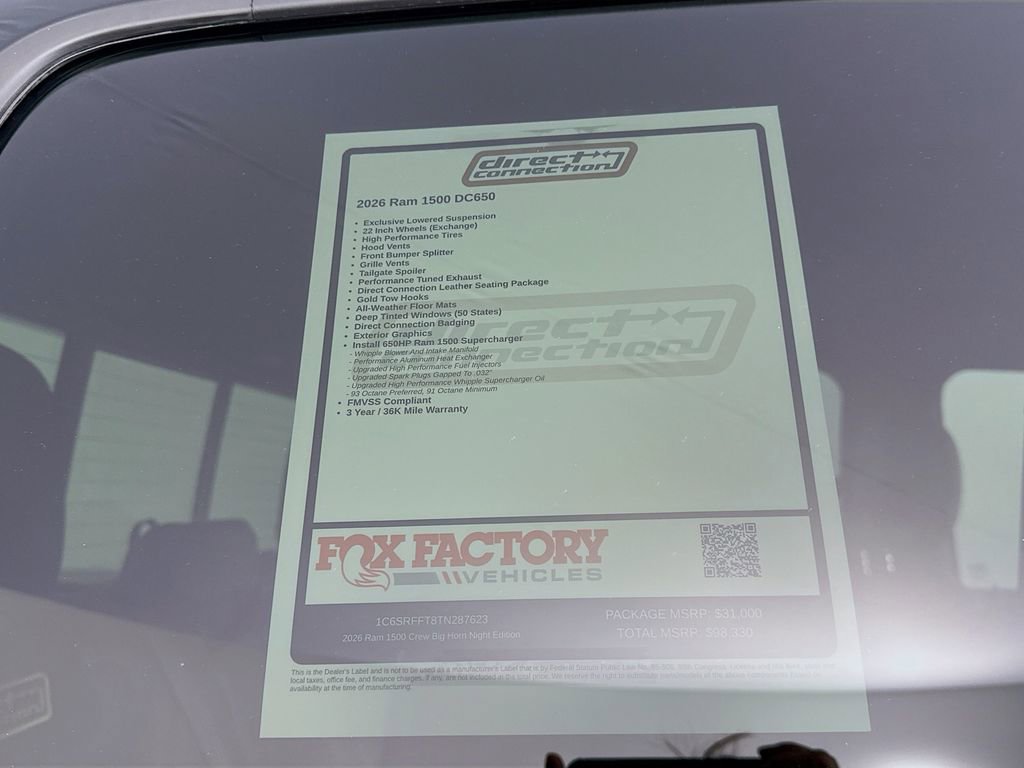 New 2026 RAM 1500 Big Horn AWD/4WD image 22