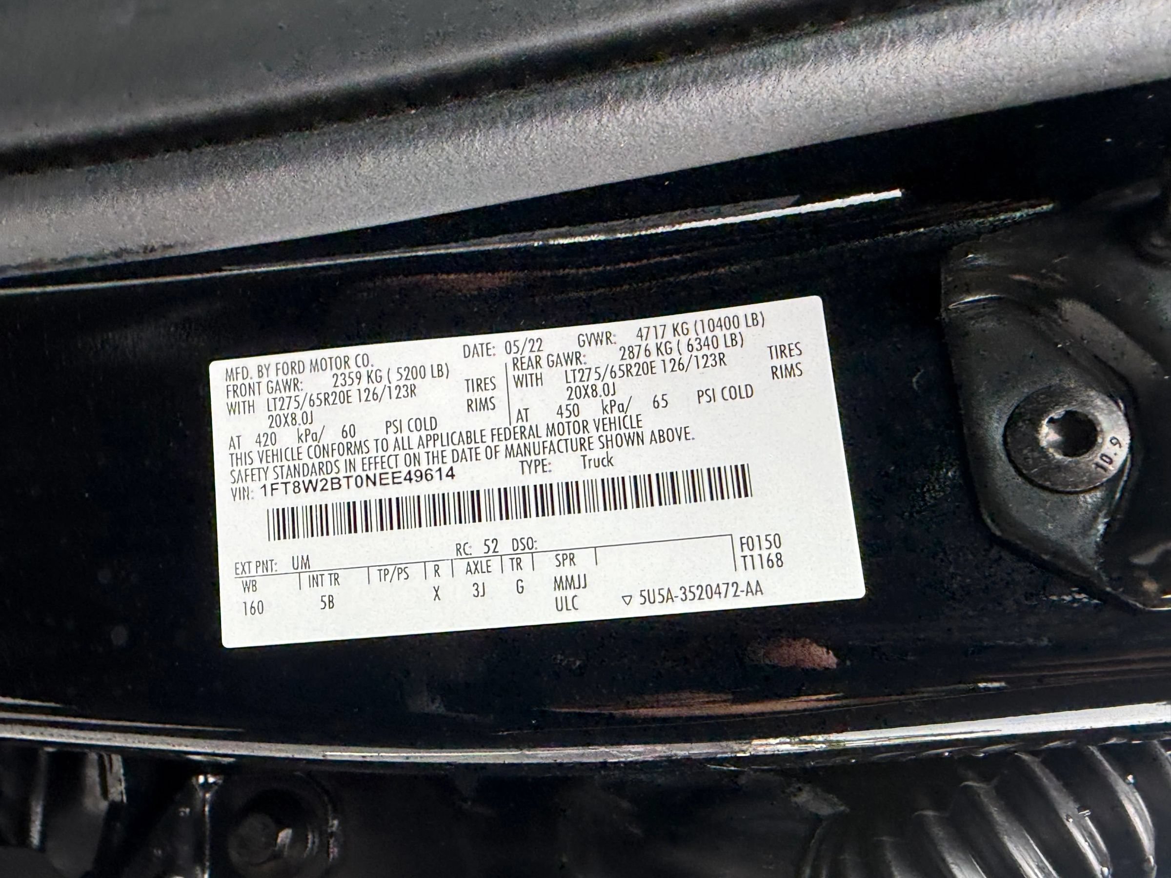 Used 2022 Ford F250 Lariat w/ Lariat Ultimate Package AWD/4WD image 15
