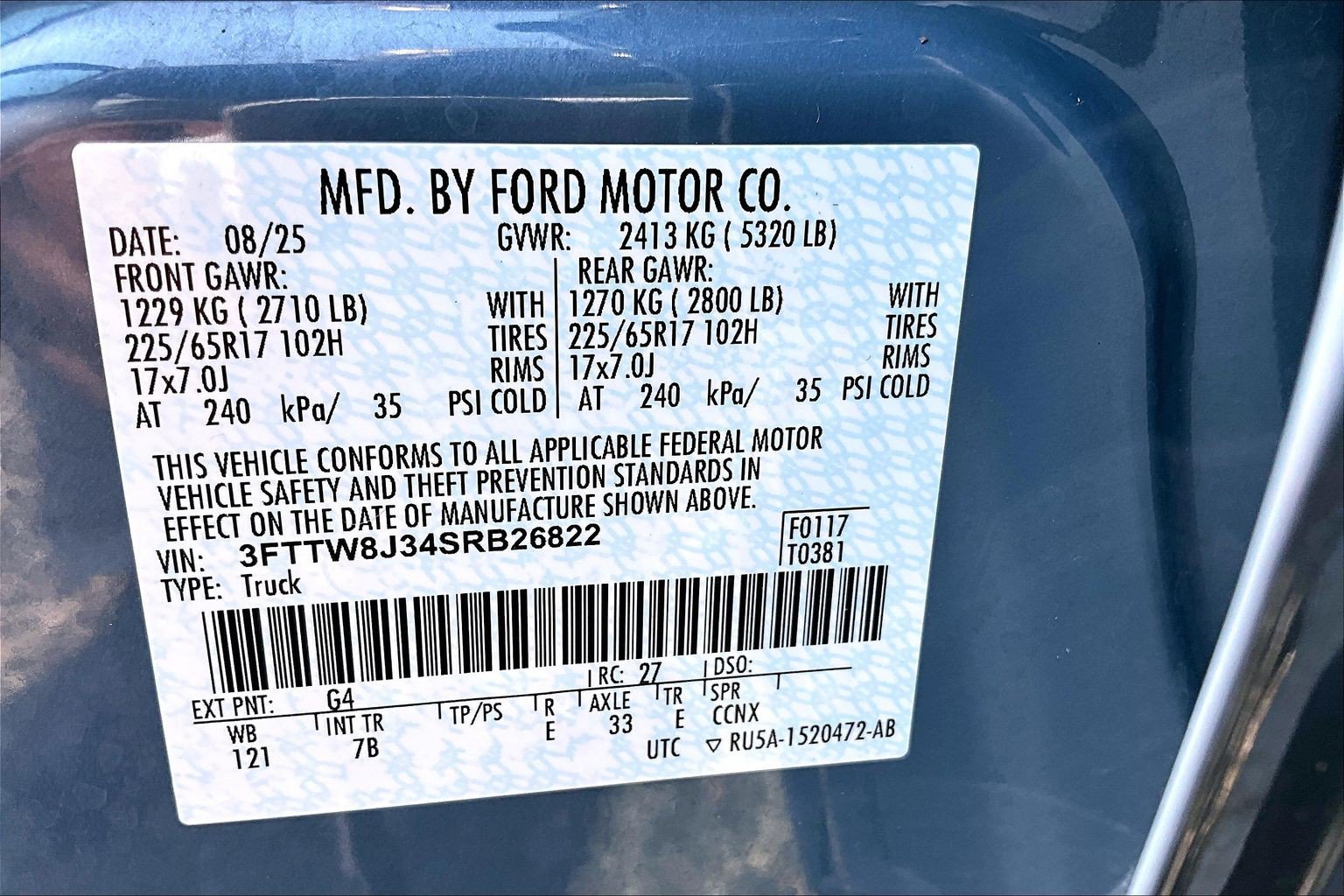Used 2025 Ford Maverick XLT w/ Equipment Group 301A AWD/4WD image 34