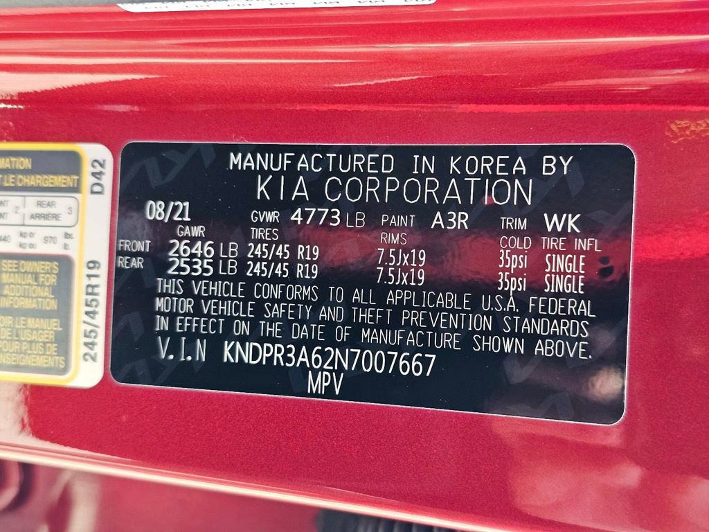 Certified 2022 Kia Sportage SX image 15