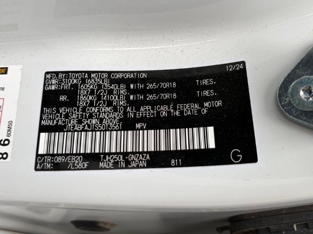 Used 2025 Toyota Land Cruiser AWD/4WD image 25