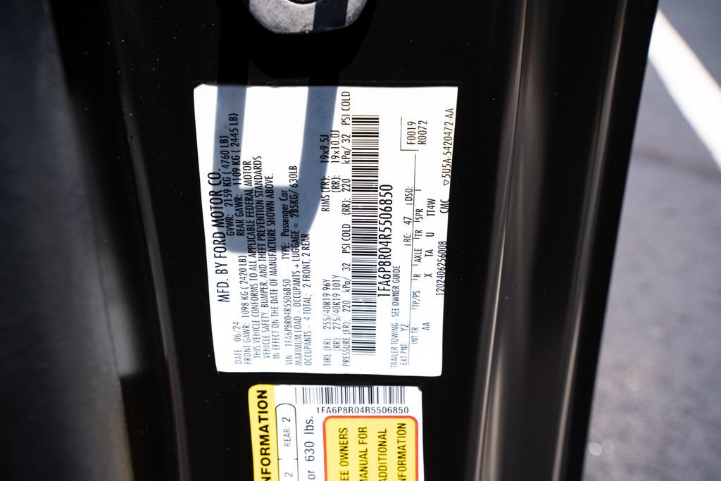 Used 2024 Ford Mustang Dark Horse RWD image 51