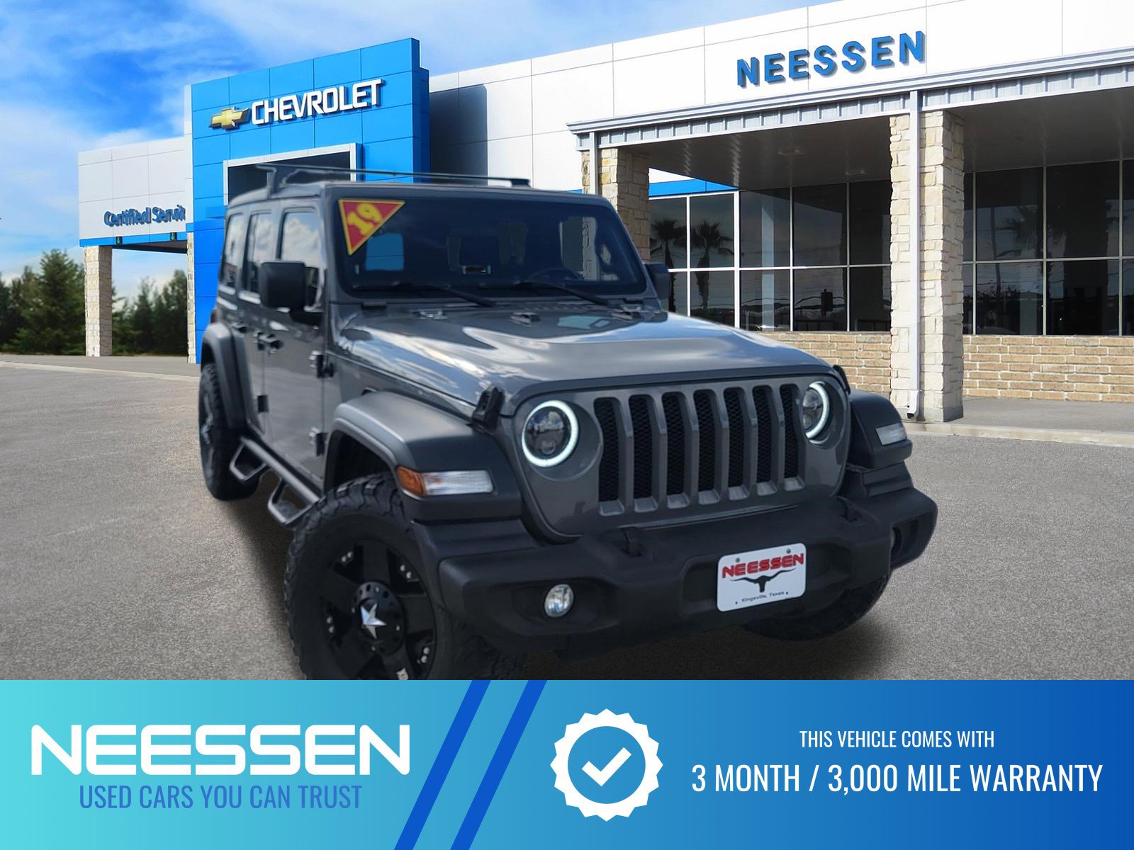 Used 2019 Jeep Wrangler Unlimited Sport S image 1