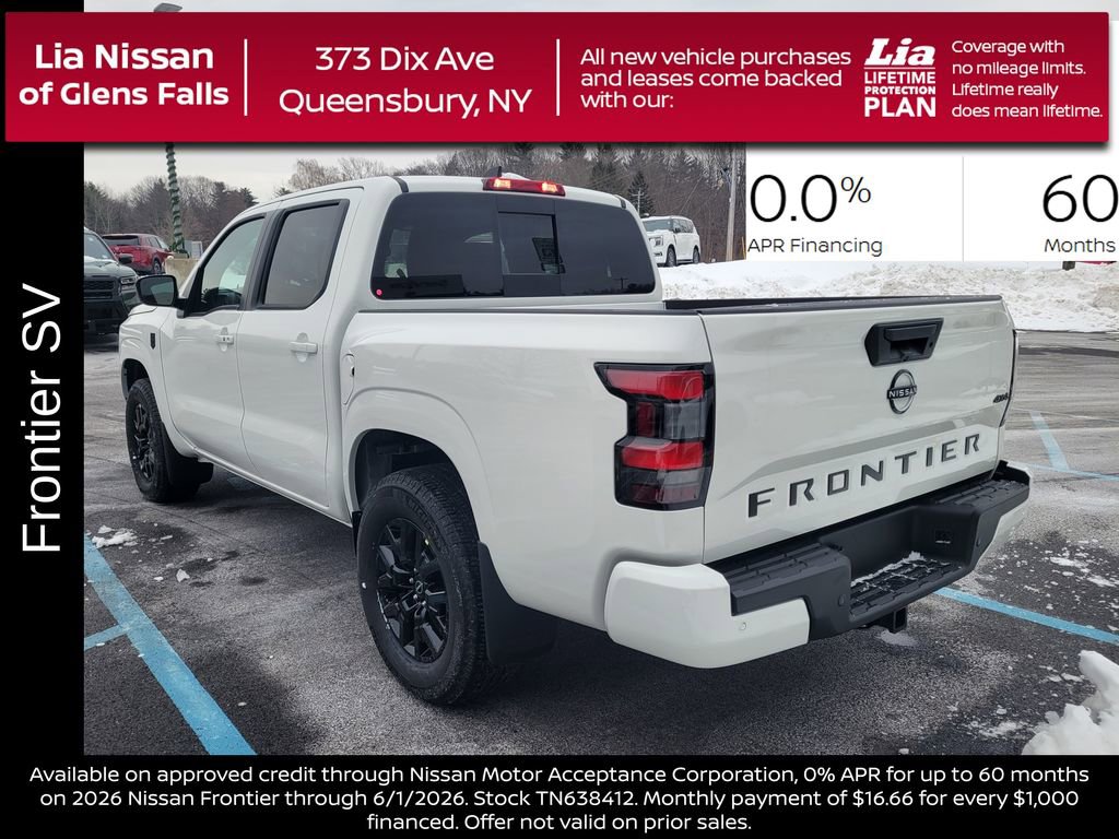 New 2026 Nissan Frontier SV w/ SV Convenience Package AWD/4WD image 7