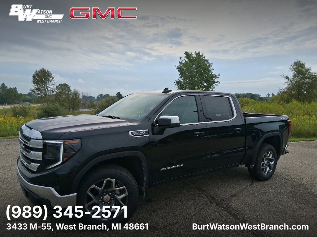 New 2026 GMC Sierra 1500 SLE w/ X31 Off-Road Package AWD/4WD 360° Tour