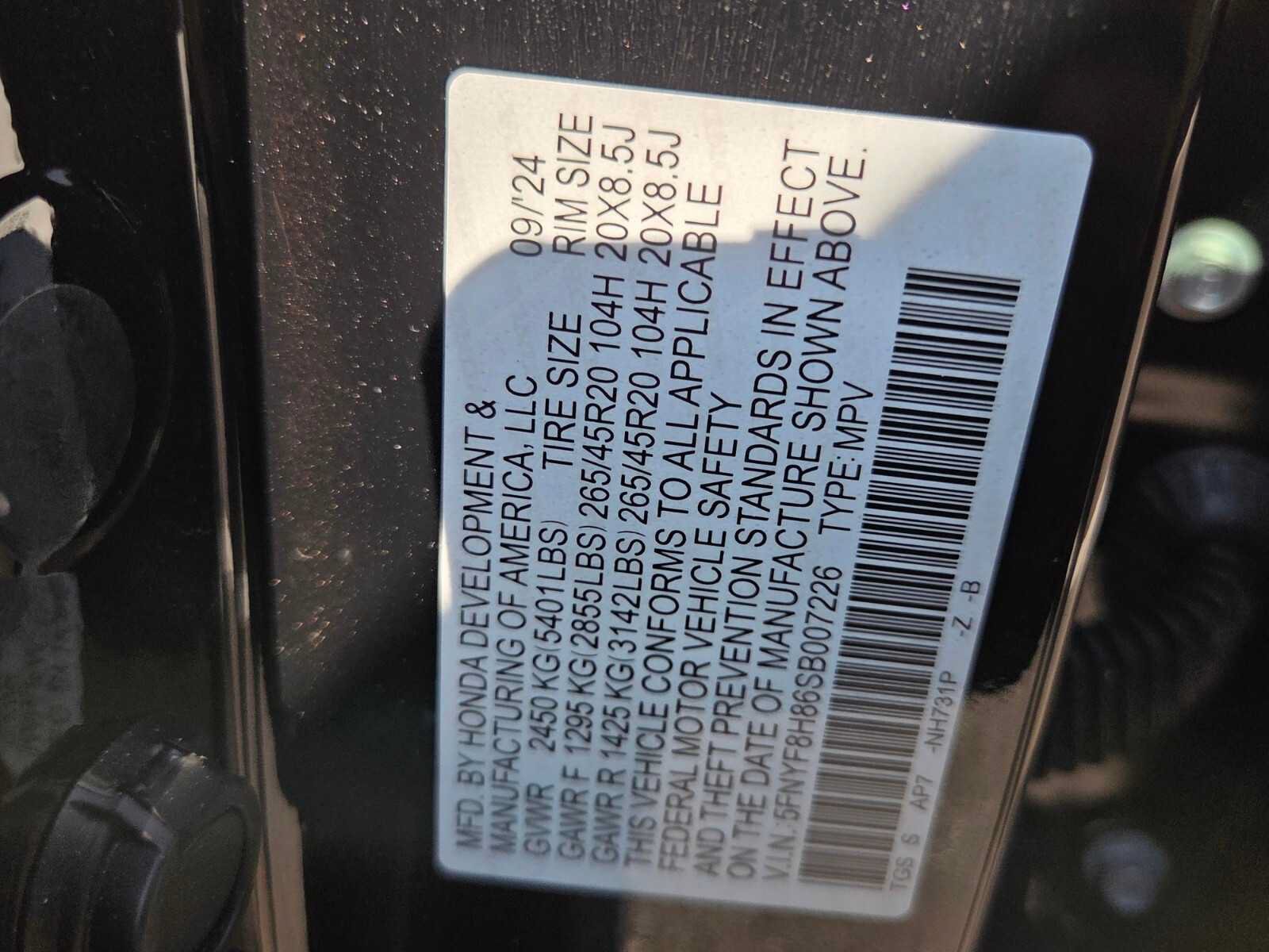 Used 2025 Honda Passport Black Edition image 21