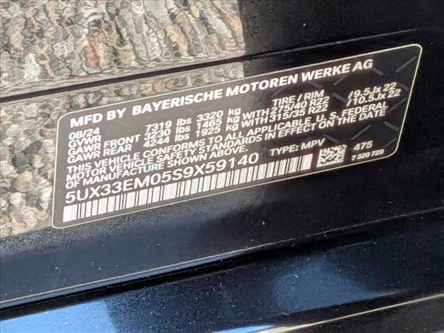 Certified 2025 BMW X7 M60i AWD/4WD image 27