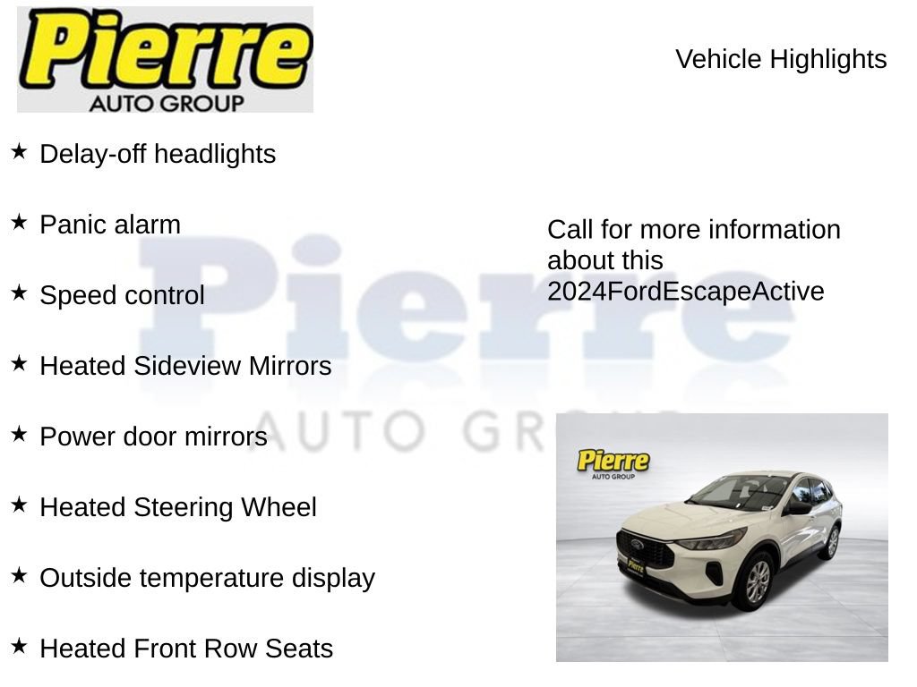 Used 2024 Ford Escape Active AWD/4WD image 22