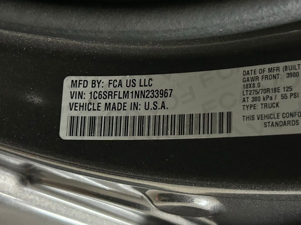 Used 2022 RAM 1500 Rebel w/ Rebel Level 2 Equipment Group image 53