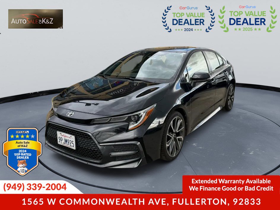 Used 2020 Toyota Corolla SE w/ SE Premium Package FWD image 1