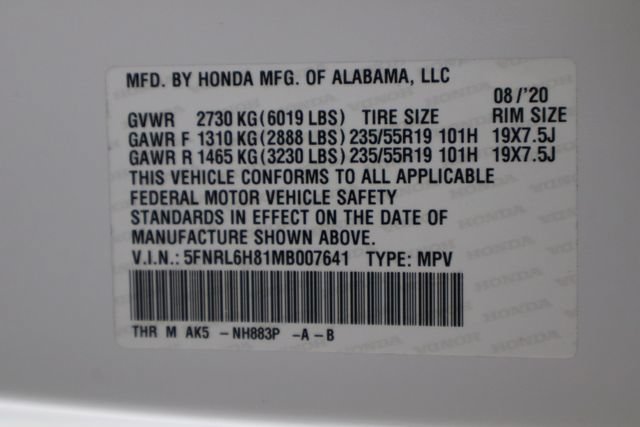 Used 2021 Honda Odyssey Touring image 40