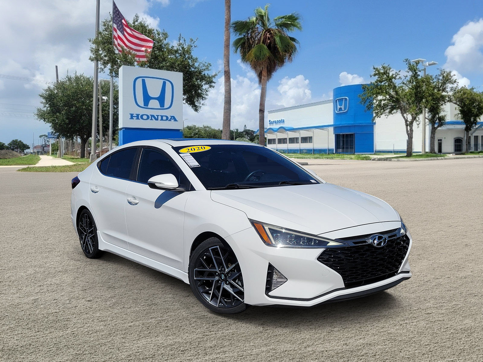 Used 2020 Hyundai Elantra Sport w/ Cargo Package (C1) FWD image 1