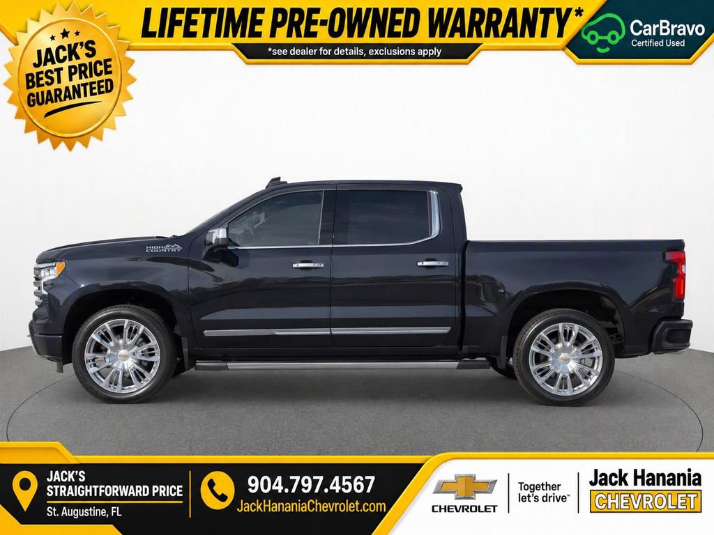 Used 2022 Chevrolet Silverado 1500 High Country w/ Technology Package AWD/4WD image 6
