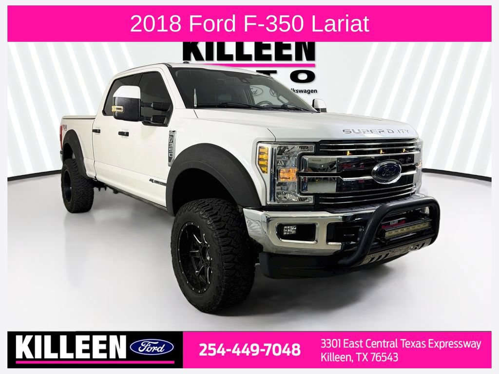 Used 2018 Ford F350 Lariat w/ Lariat Ultimate Package AWD/4WD video 1