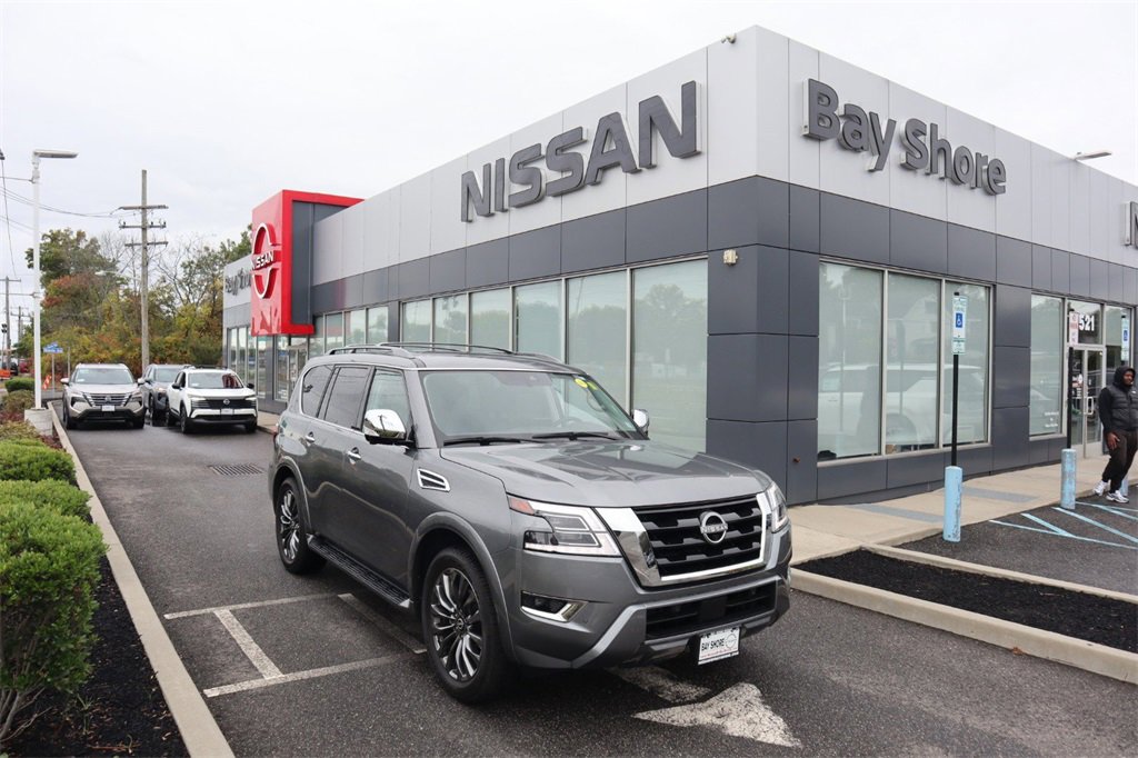 Certified 2023 Nissan Armada Platinum w/ Captain's Chairs Package