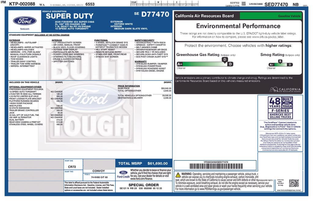 New 2025 Ford F350 XL AWD/4WD image 44