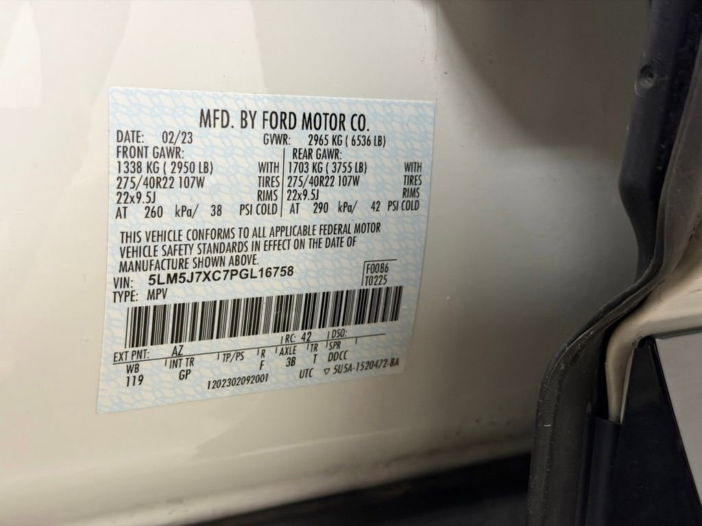 Used 2023 Lincoln Aviator Reserve w/ Equipment Group 201A image 37