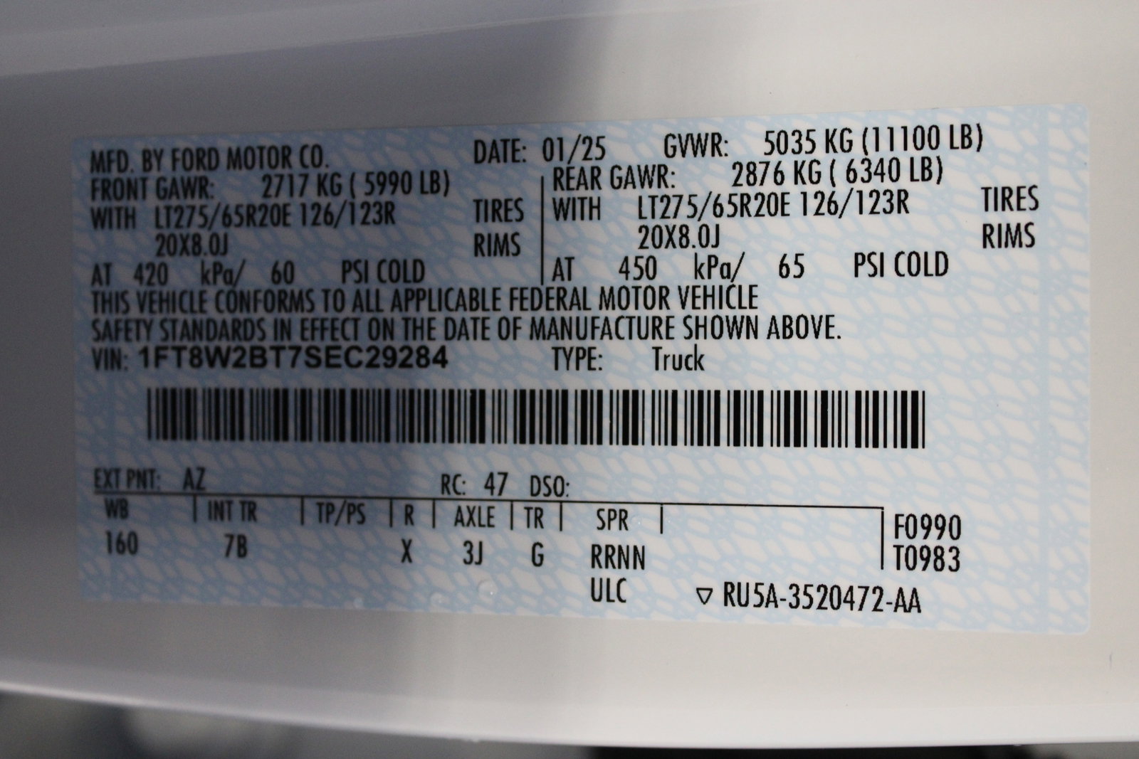 New 2025 Ford F250 Platinum image 39