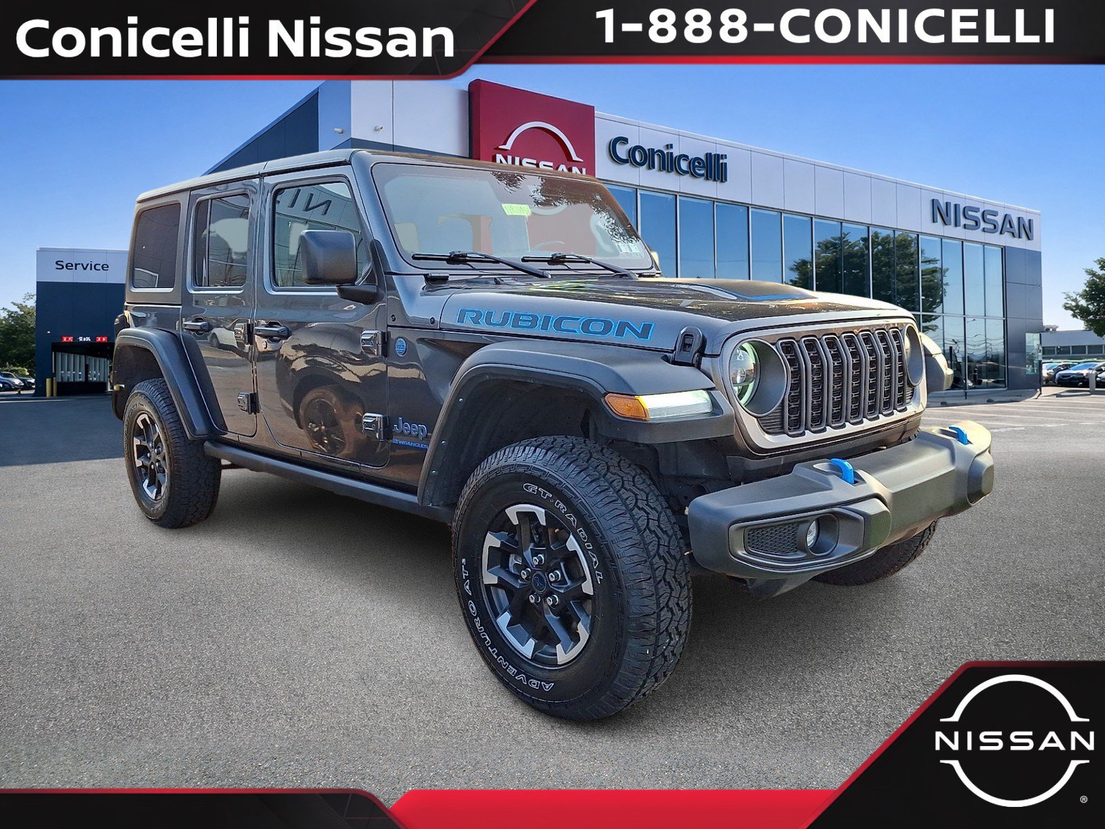 Used 2024 Jeep Wrangler Unlimited Rubicon 4xe AWD/4WD image 1