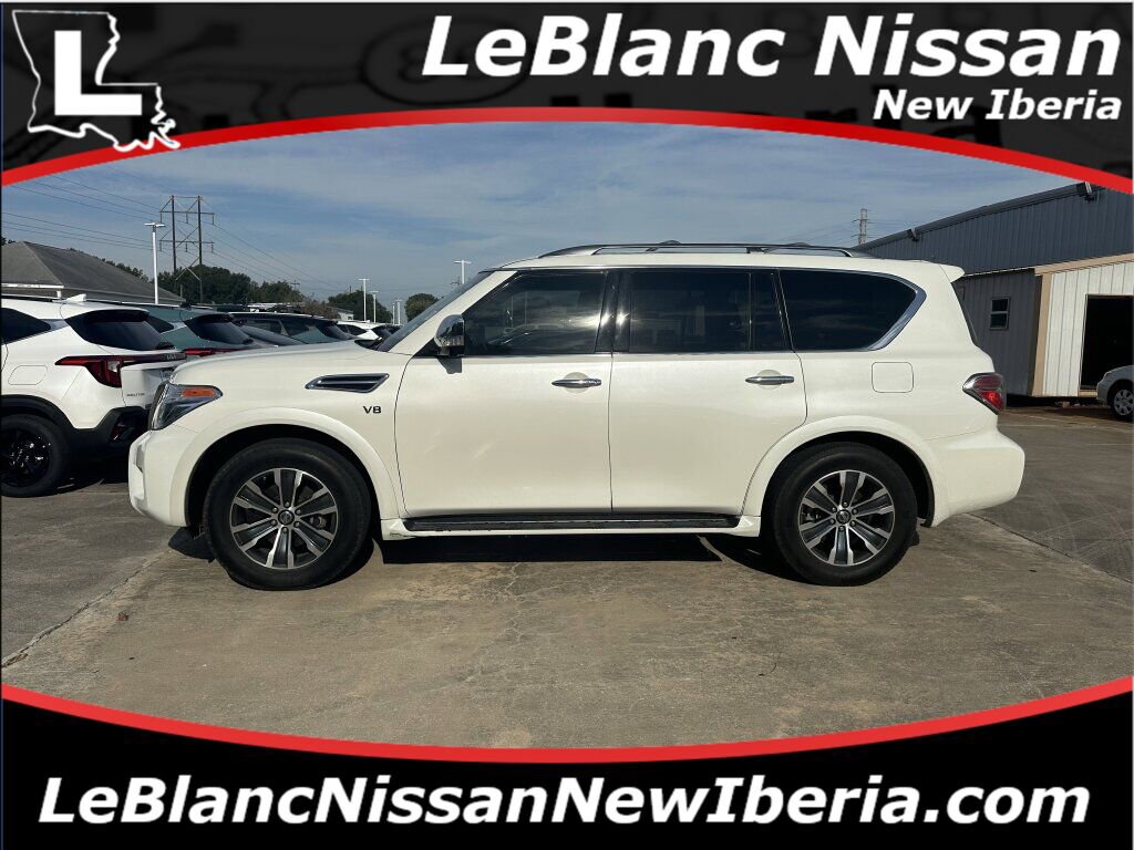 Used 2019 Nissan Armada Platinum w/ Captain's Chairs Package image 1