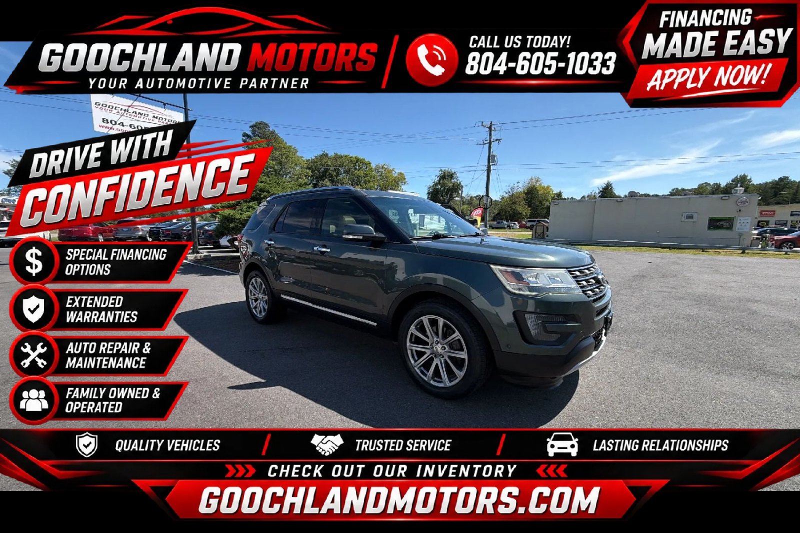 Used 2016 Ford Explorer Limited w/ Equipment Group 301A AWD/4WD image 62