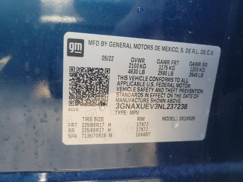 Used 2022 Chevrolet Equinox LT image 33