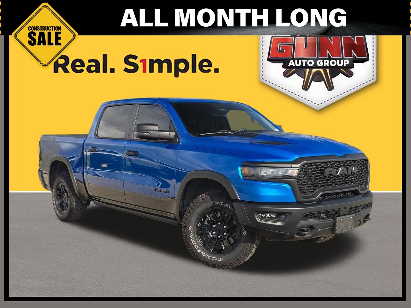 Certified 2025 RAM 1500 Rebel w/ Bed Utility Group