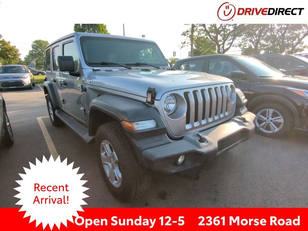 Used 2018 Jeep Wrangler Unlimited Sport S AWD/4WD image 1