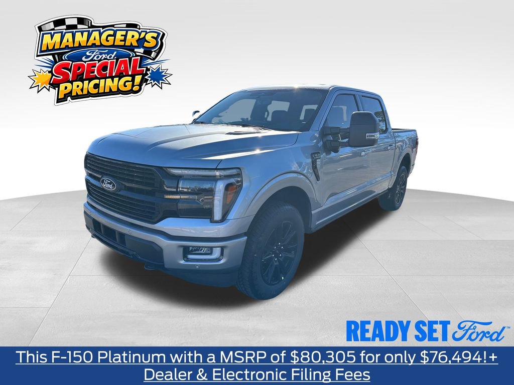 New 2025 Ford F150 Platinum w/ FX4 Off-Road Package