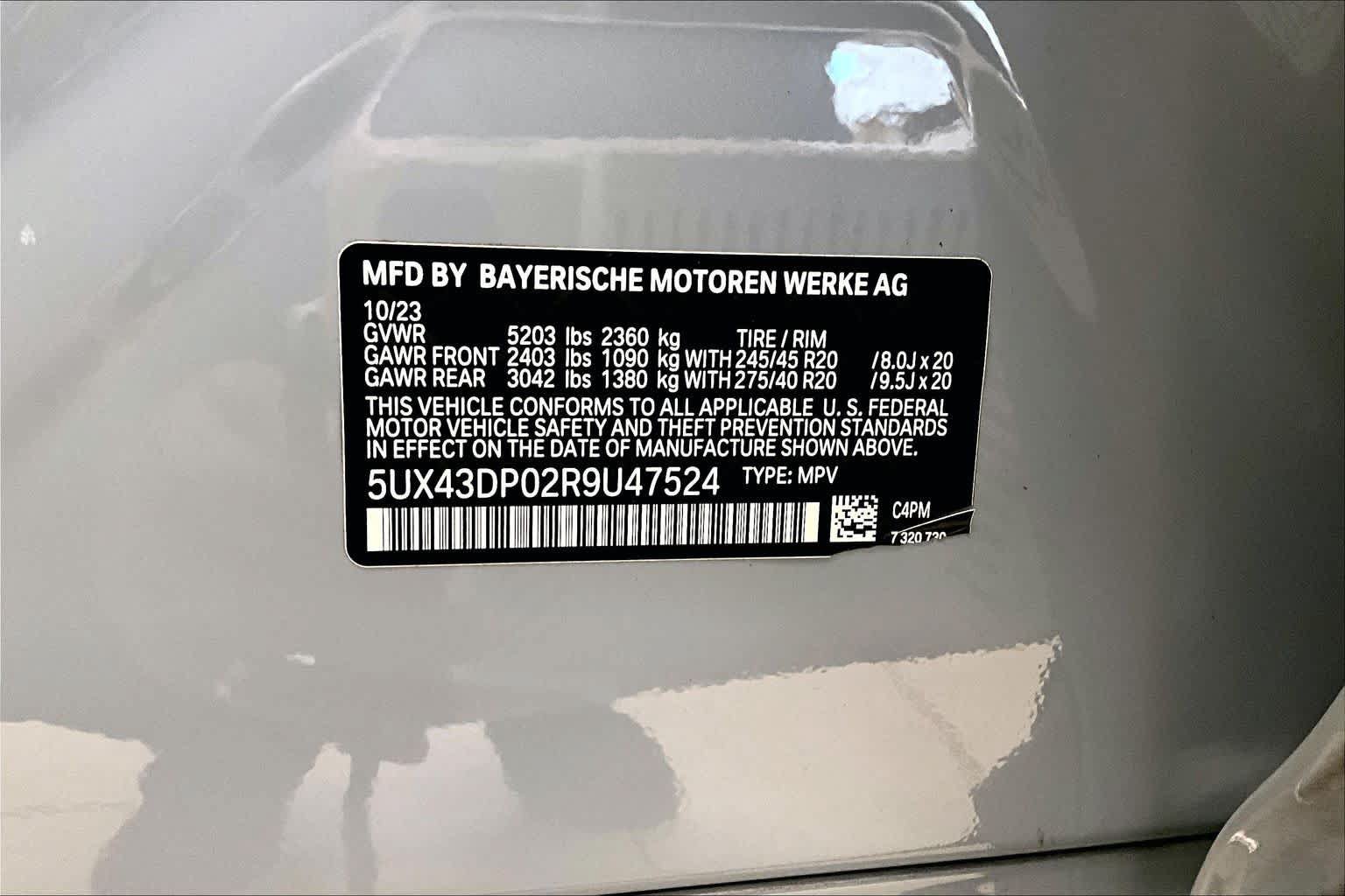 Used 2024 BMW X3 sDrive30i w/ Premium Package RWD image 31