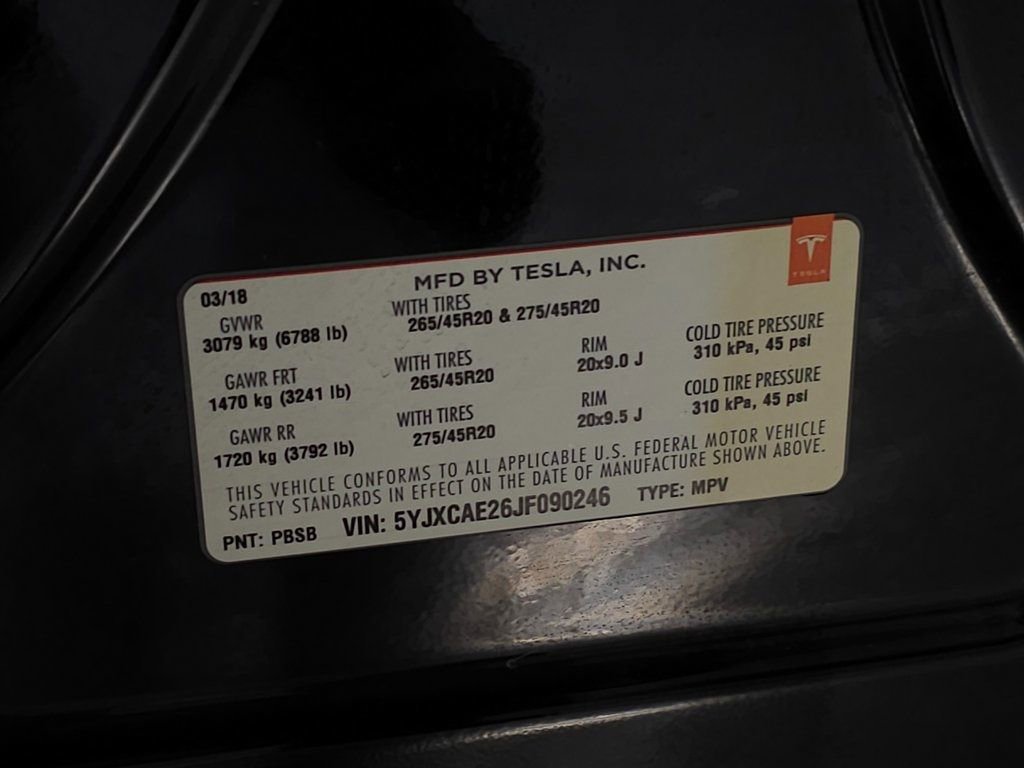 Used 2018 Tesla Model X 75D image 35